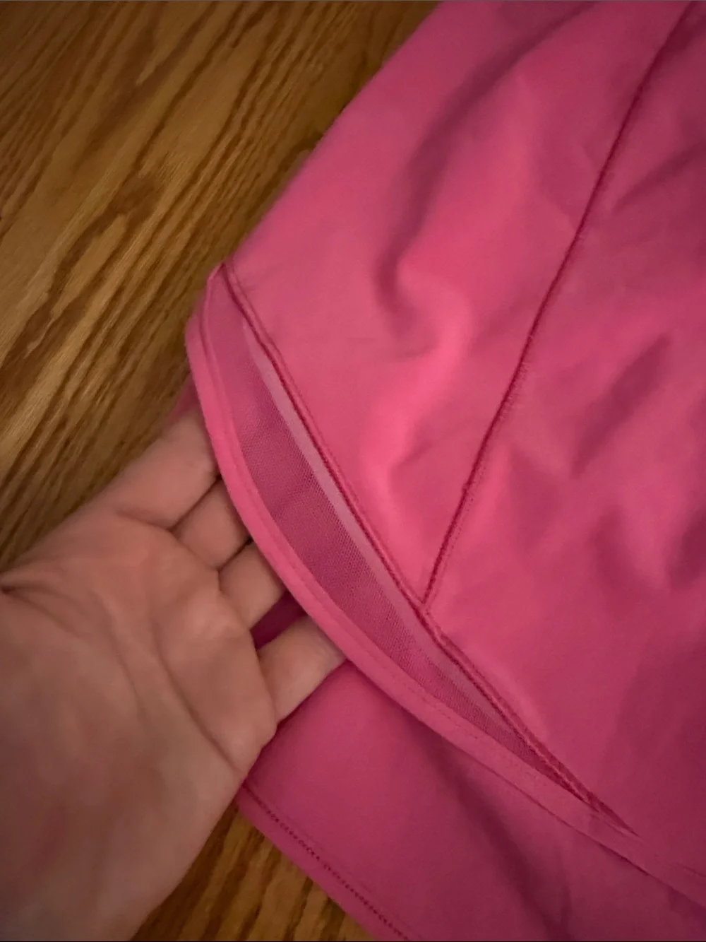 Lululemon Hotty Hot HR Skirt Long Sonic Pink Size 6